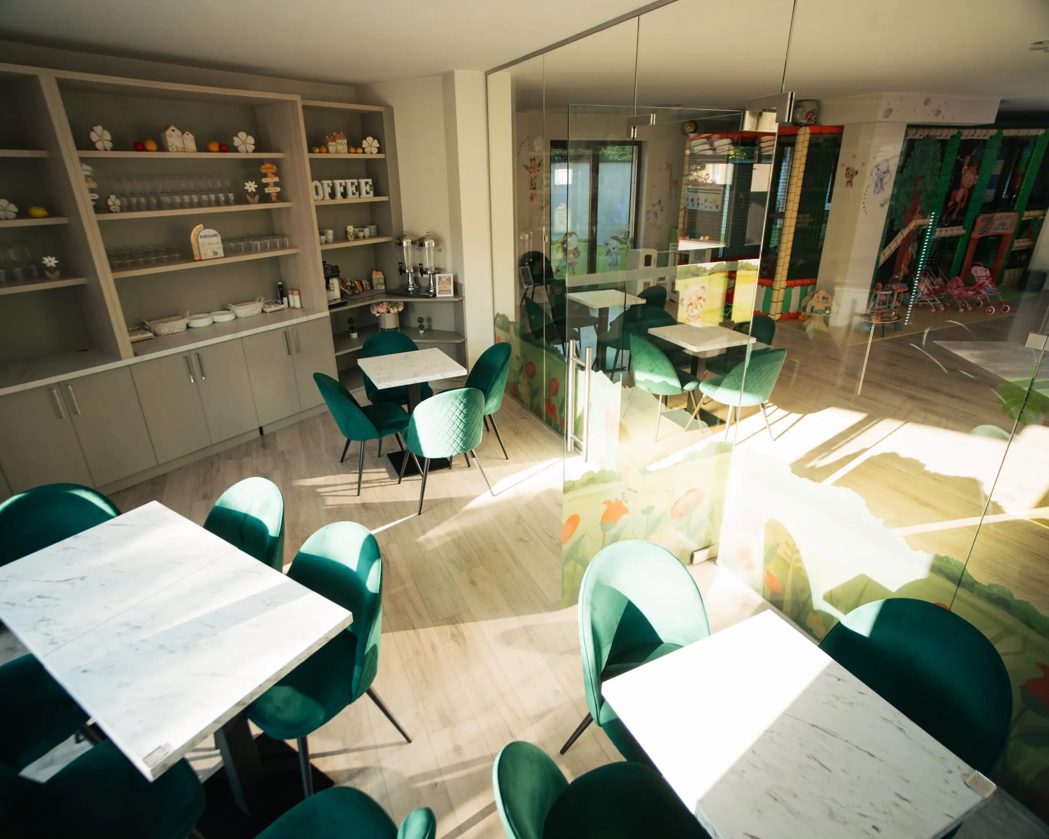 Poza cu coffee corner-ul BubuLand Cluj-Napoca